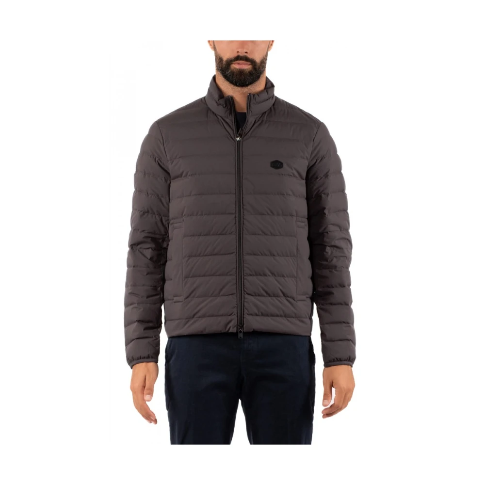 Emporio Armani Heren Blouson Jas Brown Heren