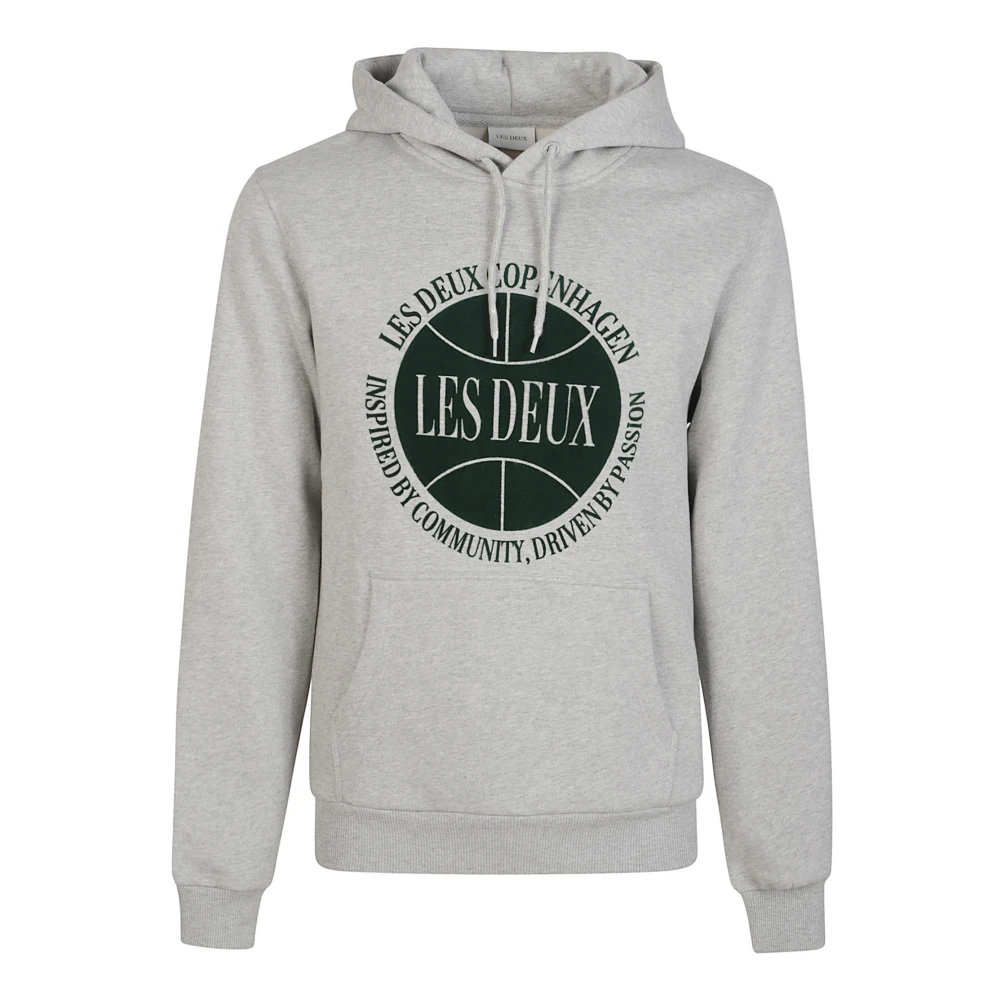 Les Deux Men's Gray Hoodies, S, Hoodies