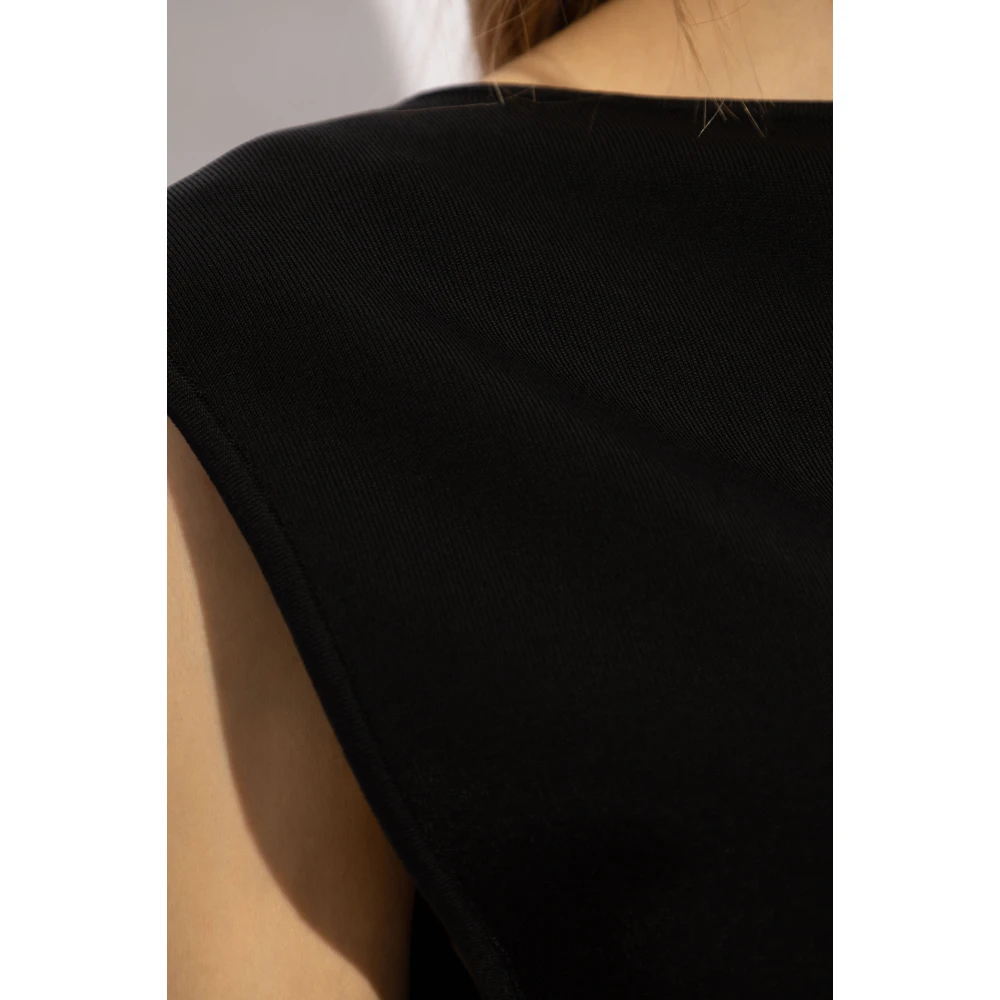 Bottega Veneta One-shoulder top Black Dames