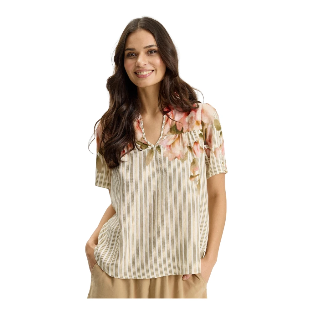 In Front Femme Multicolor Blouses Et Chemises, E, Taille: 38 Fr Blouses