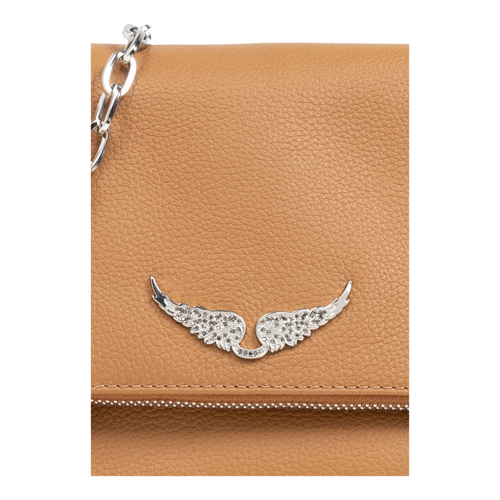Zadig & Voltaire Schoudertas Rock Brown Dames