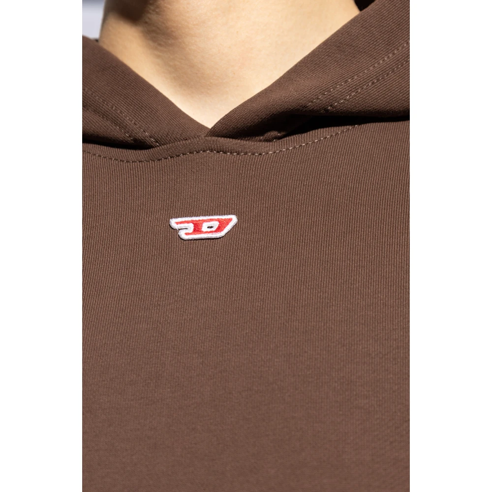 Diesel Hoodie S-Boxt-Hood-D Brown Heren