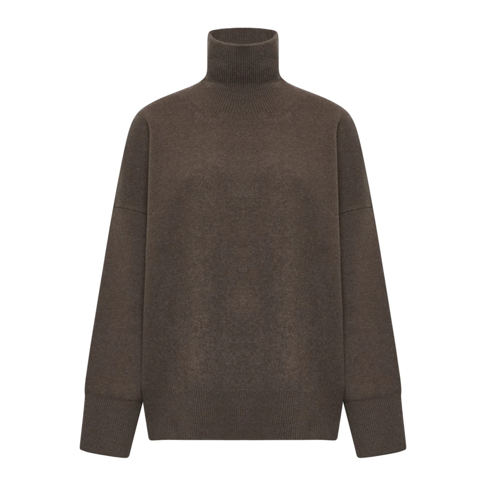Róhe Stijlvolle Sweaters Collectie Brown Dames