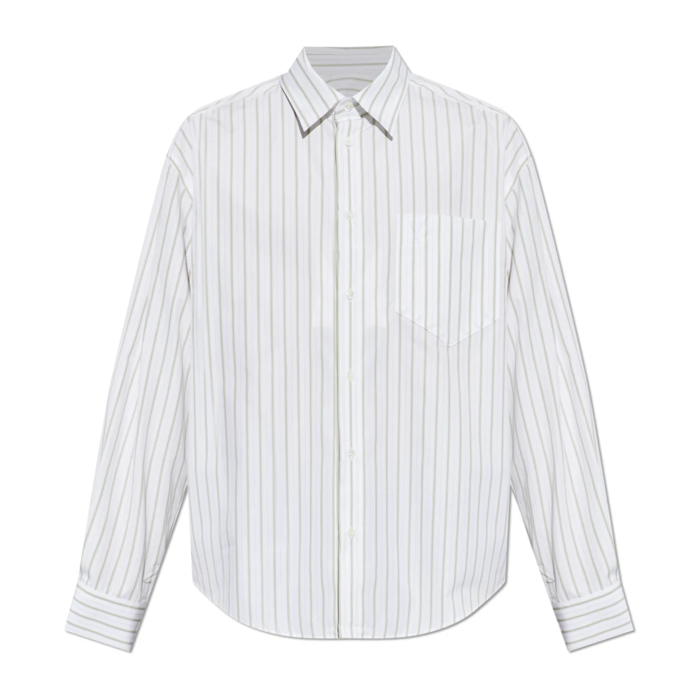 Ami Paris Uomo Bianco Magliette, M, New,