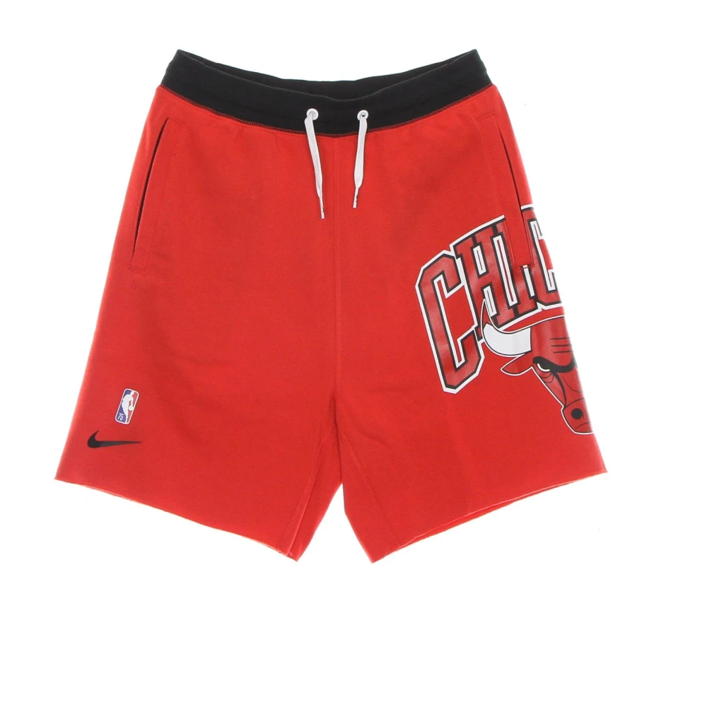 Nike Chicago Bulls Basketbalshorts Courtside 75 Red Heren
