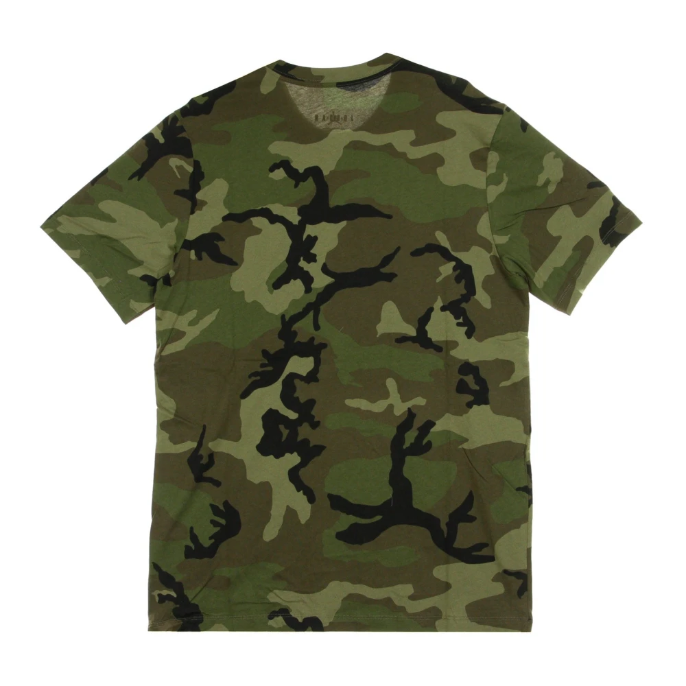 Jordan Klassiek heren T-shirt in olijf camo Green Heren