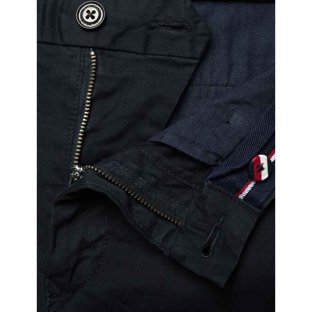 Tommy Hilfiger Donkerblauwe Denton Chino Premium Gmd Broek Blue Heren