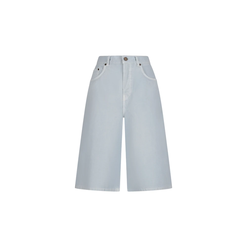 Haikure Women's Blue Cropped Jeans, W25, New Becky Twill 45