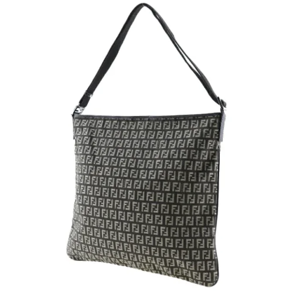 Fendi Vintage Pre-owned Fabric fendi-bags Gray Dames