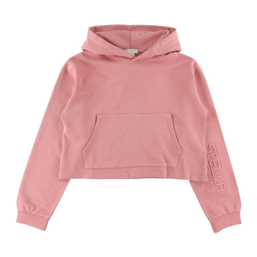 Roze capuchon sweater new arrivals