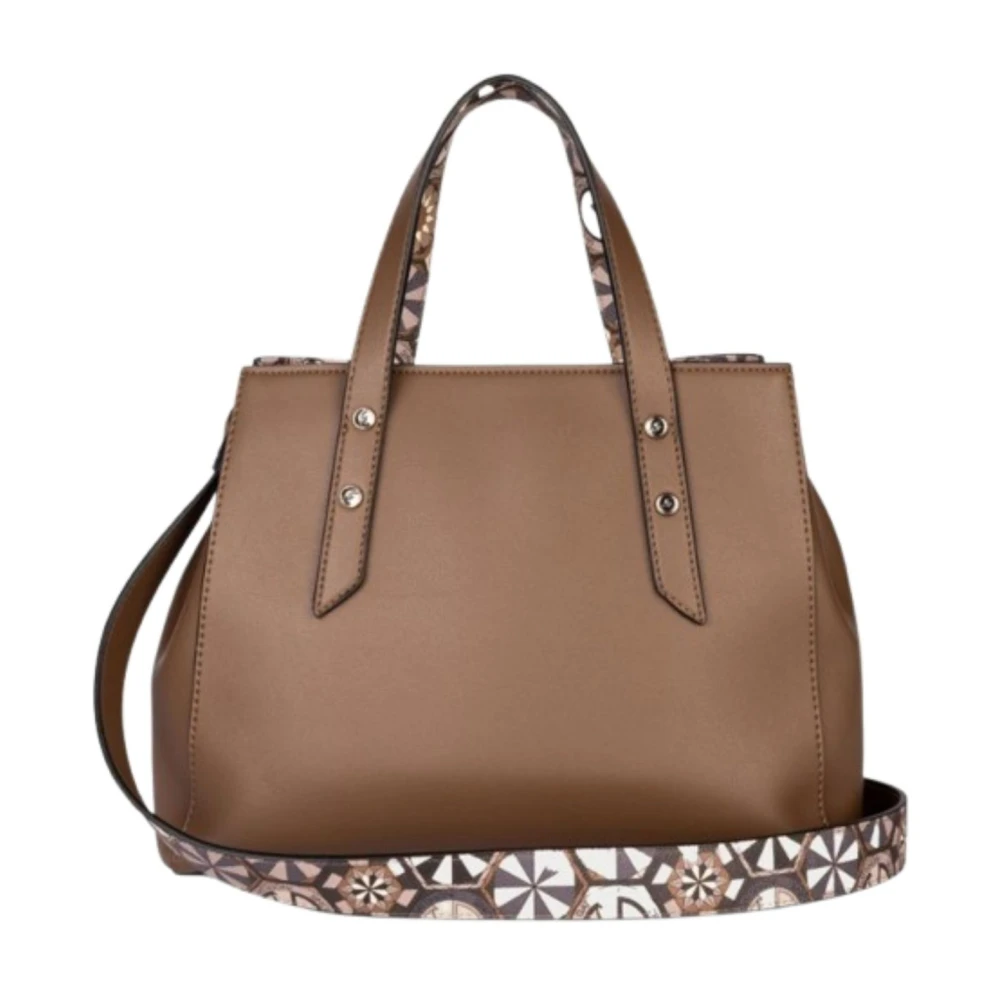 Gattinoni Denise Plus PVC Shopper Brown Dames