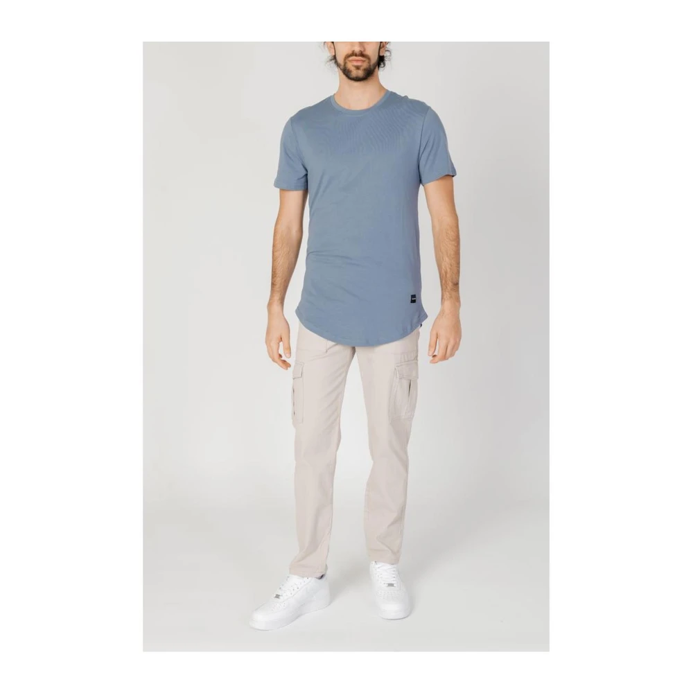 Only & Sons Beige Katoen Blend Jeans en Broeken Beige Heren