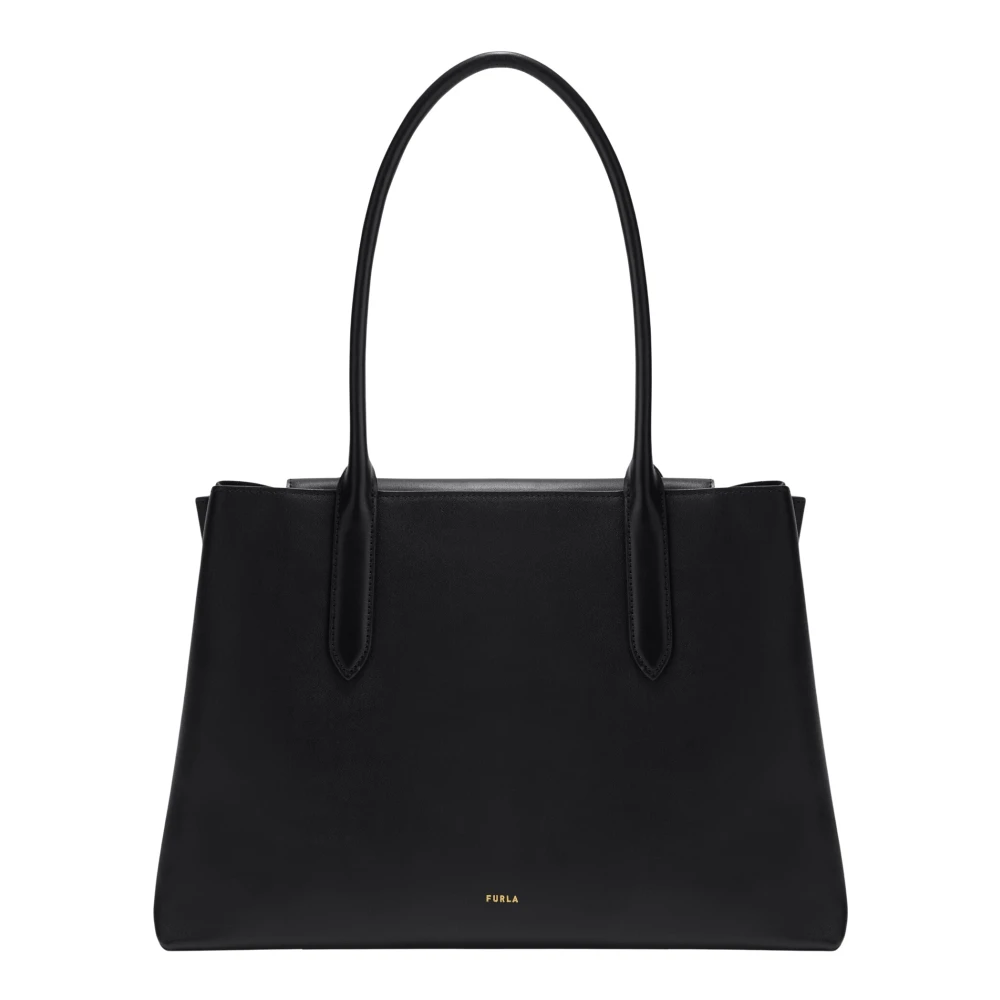 Furla Meridiana Grote tote tas Black Dames