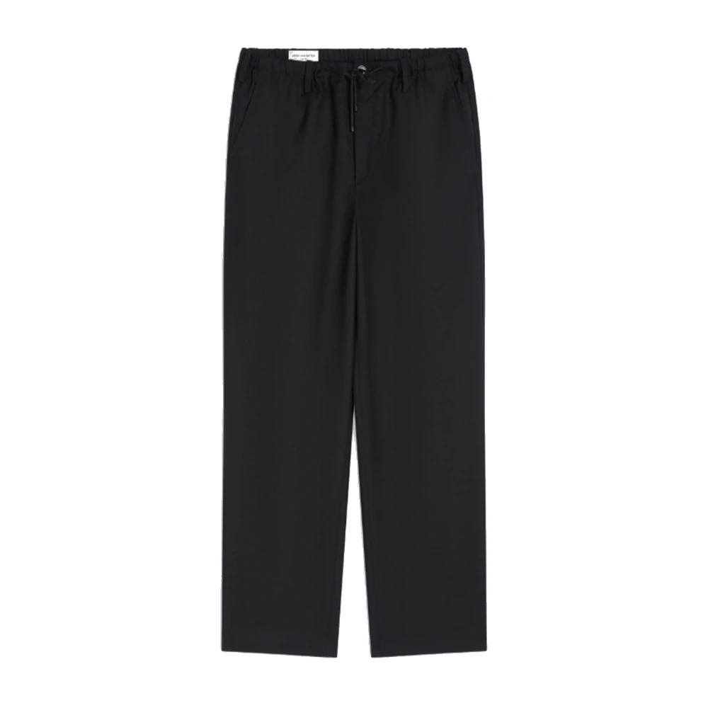 Dries Van Noten Zwarte Trekkoordbroek Black Heren