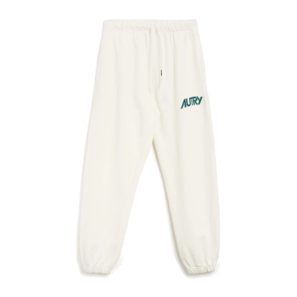 Autry Women's White Track Trousers - Sweatpants - L - Trousers
