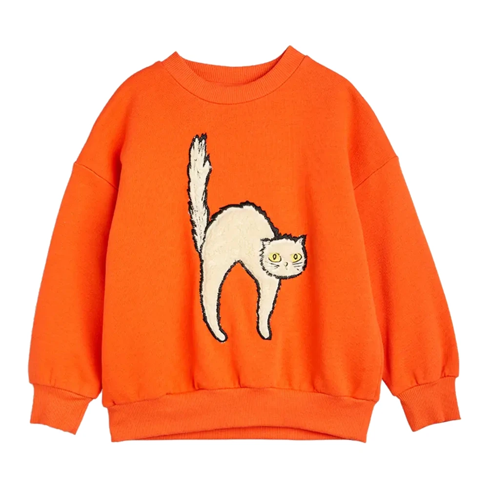 Mini Rodini Boys Red Sweatshirt - Kids Sweatshirts - 2 Y - Kids