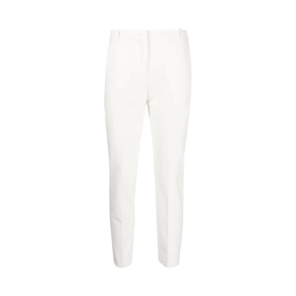 Pinko Women's White Bello-Punto-Stoz05 Cropped Trousers - Cropped Trousers - S - Trousers