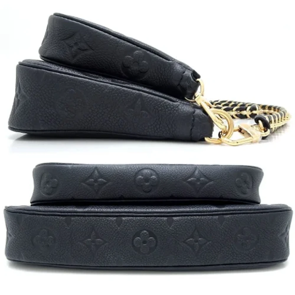 Louis Vuitton Vintage Pre-owned Canvas clutches Black Dames