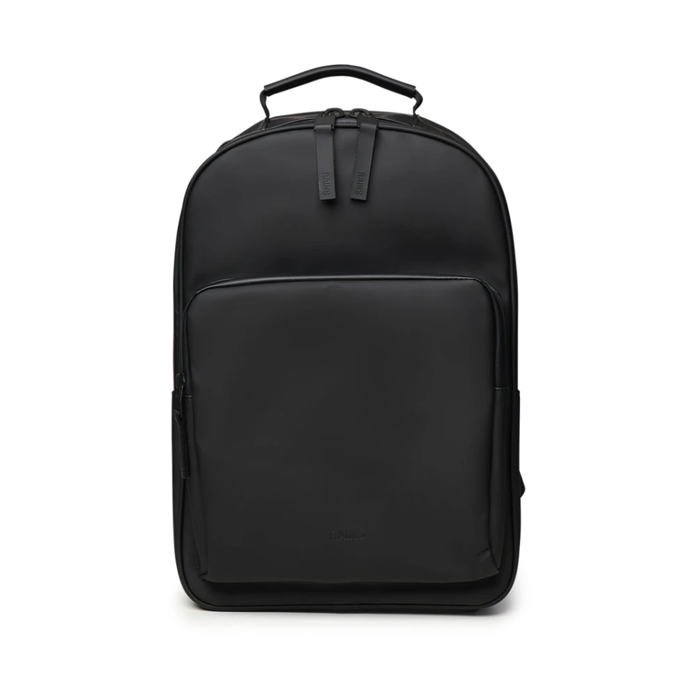 Rains Zwarte Book Daypack Large Tas Black Heren