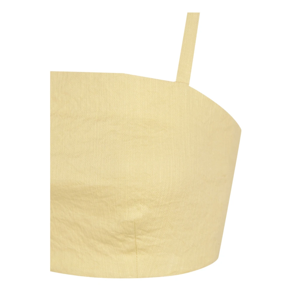 Cortana Citroen top bustier lichtgeel Yellow Dames