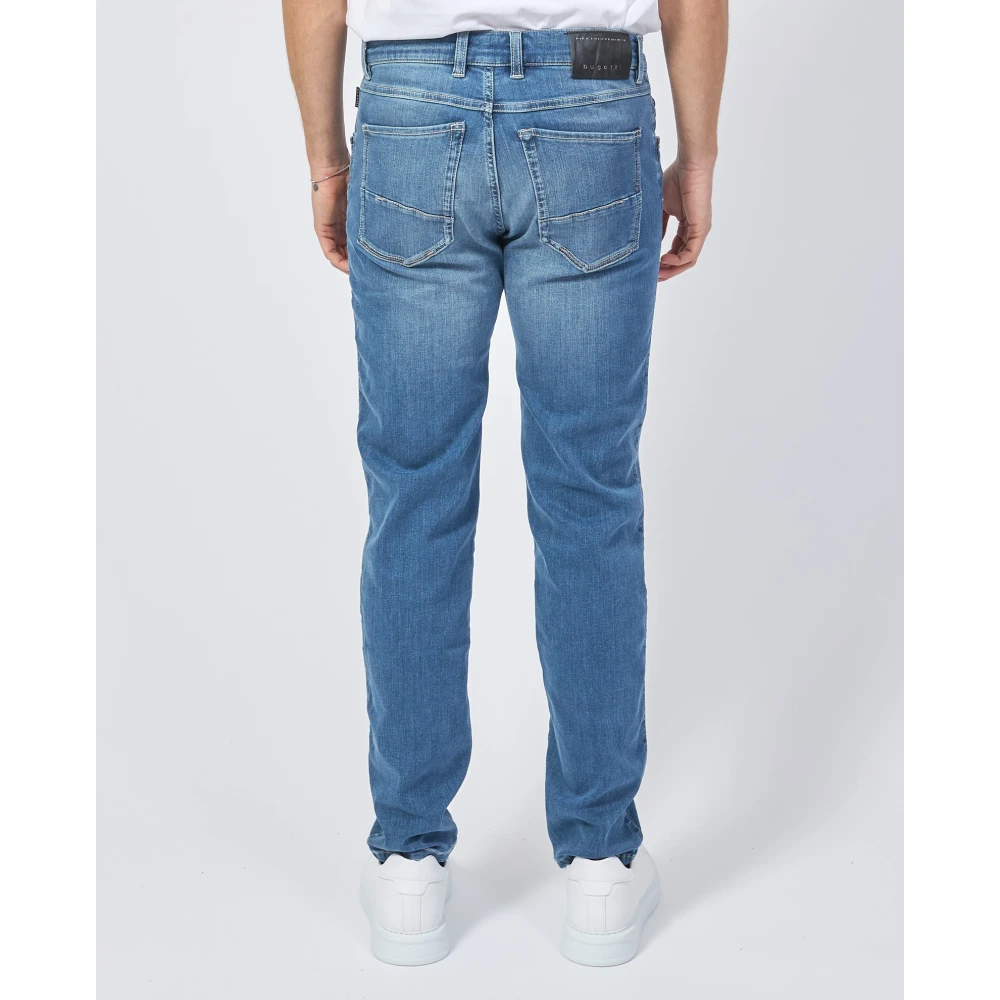 Bugatti Blauwe Denim Regular Fit Jeans Blue Heren