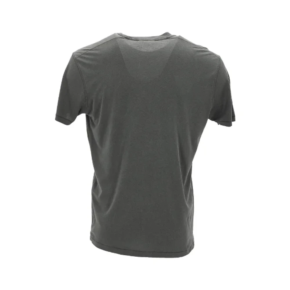 Tom Ford Pre-owned Fabric tops Gray Heren