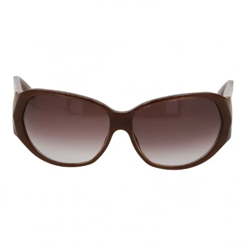 Cartier Vintage Pre-owned Plastic sunglasses Brown Dames