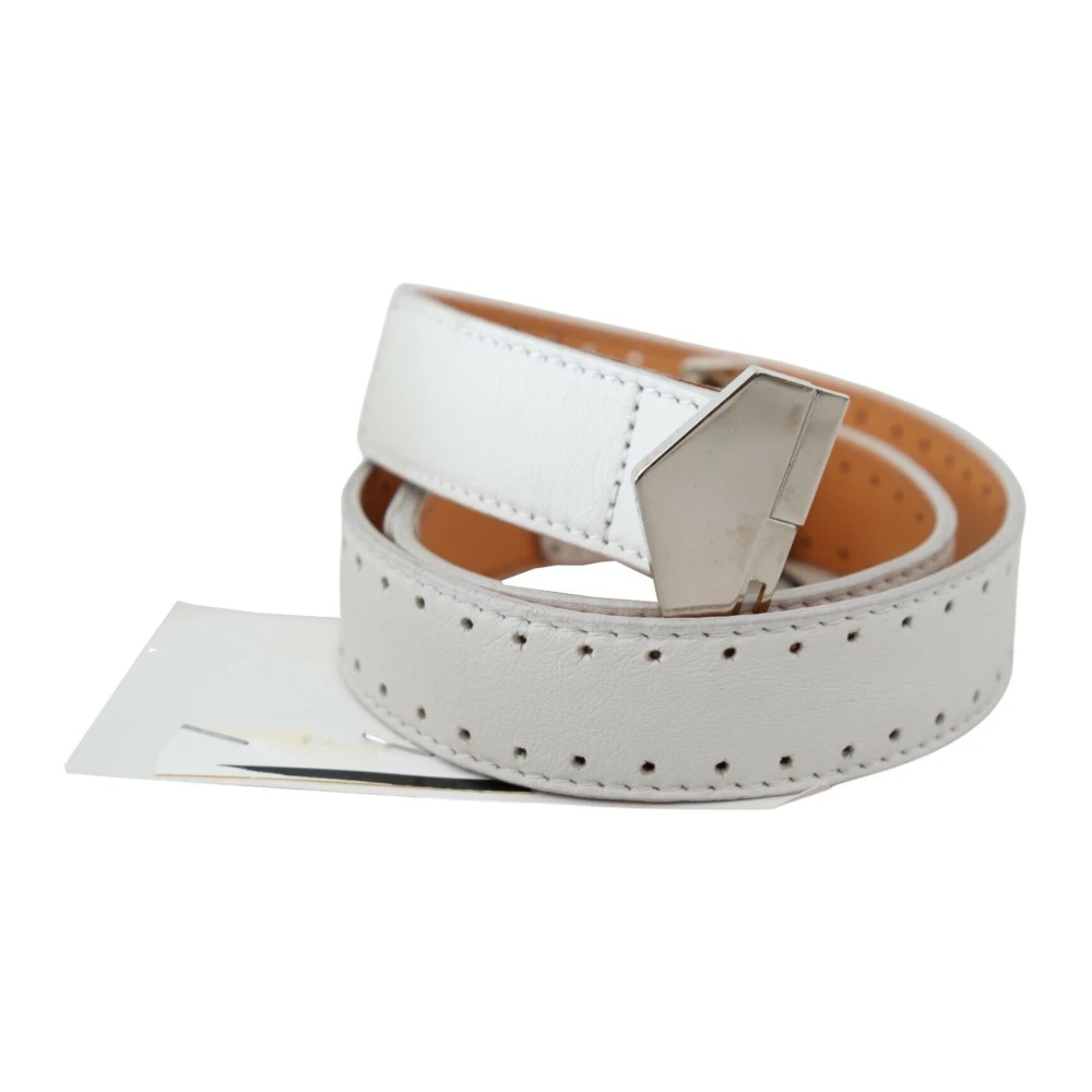 Gianfranco Ferré Witte Leren Modariem White Dames