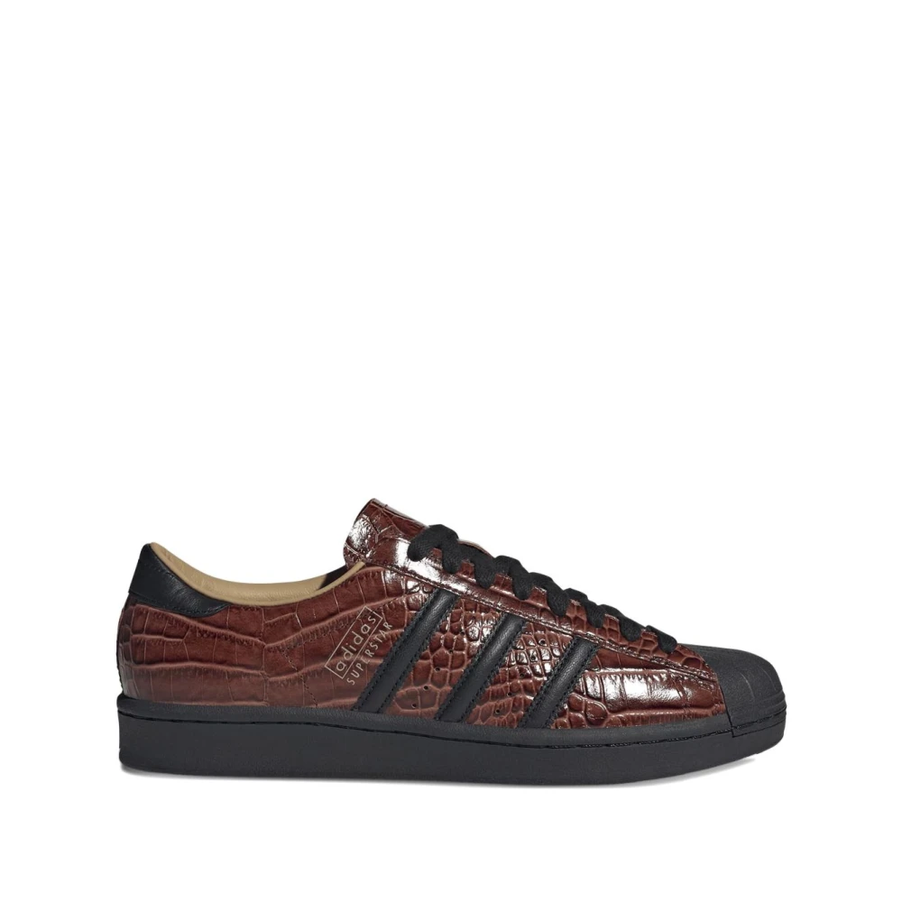 Adidas Men's Brown Superstar Vintage - Skateboarding - 7 1/3 Uk - Sport