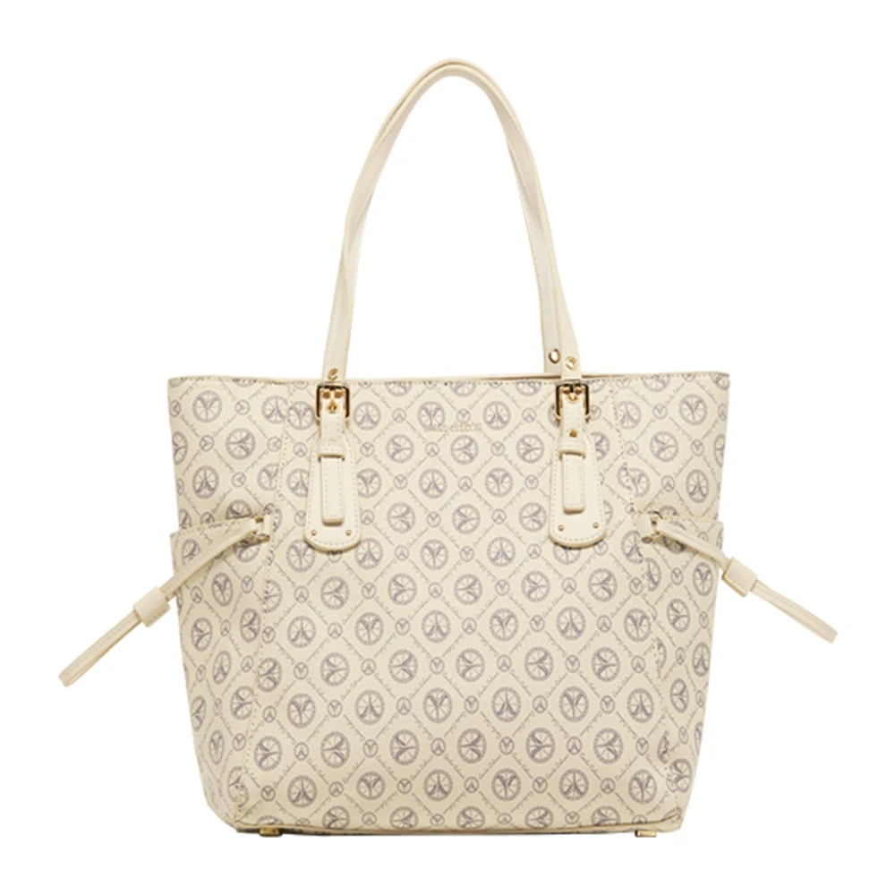 Carlo Colucci Women's Beige Shoulder Bags