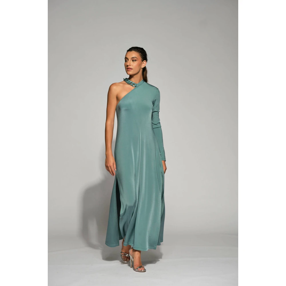 Moskada Maxi Dresses Blue Dames