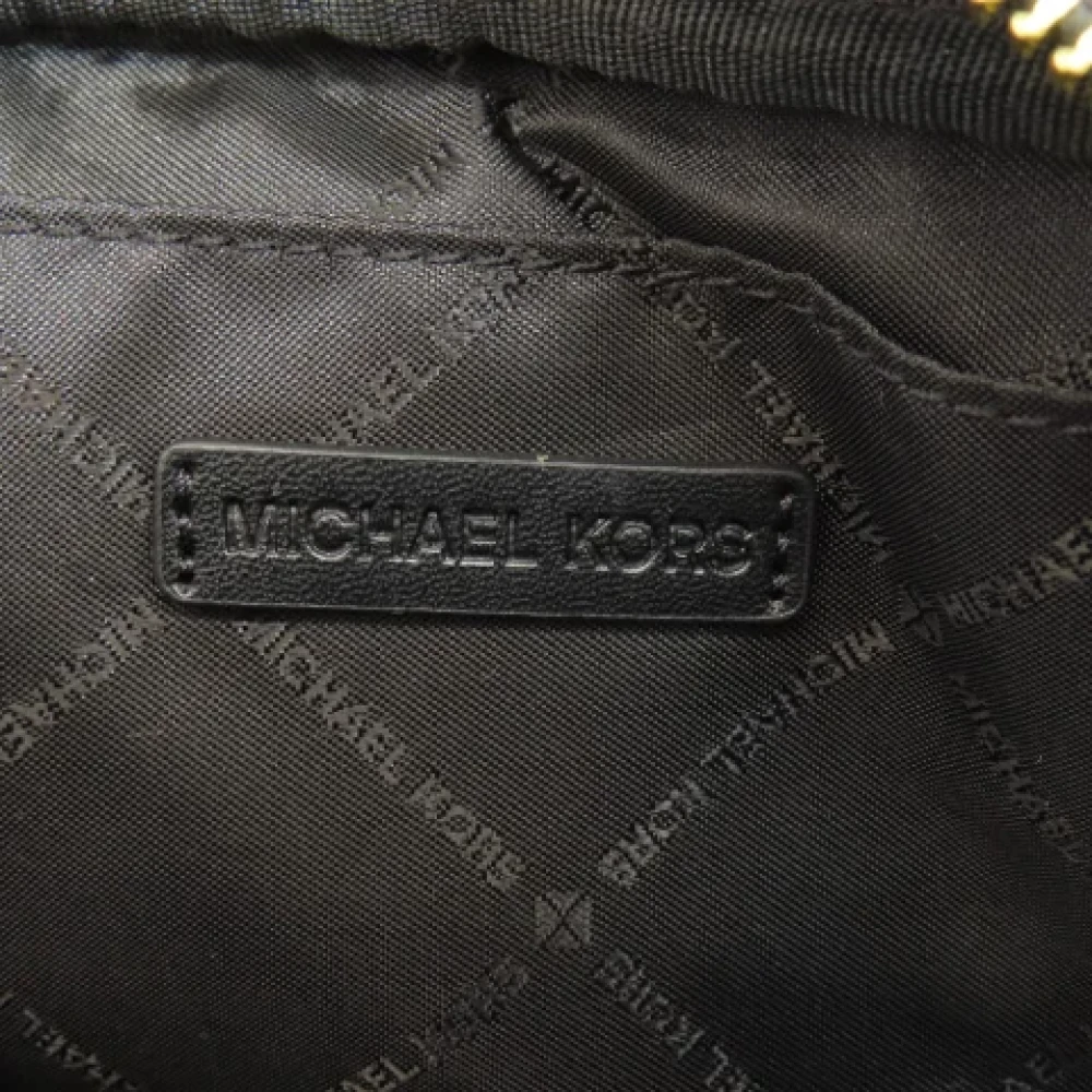 Michael Kors Pre-owned Leather shoulder-bags Black Dames
