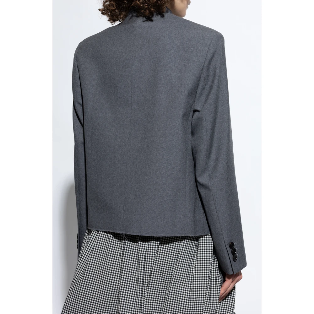 Marni Jas met ruwe spleten Gray Dames