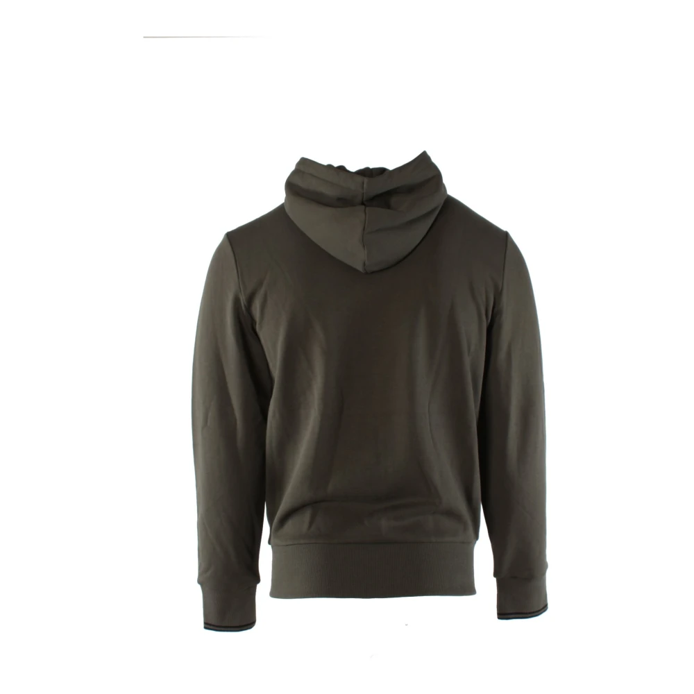 Fred Perry Groene Katoenen Vest voor Heren Green Heren