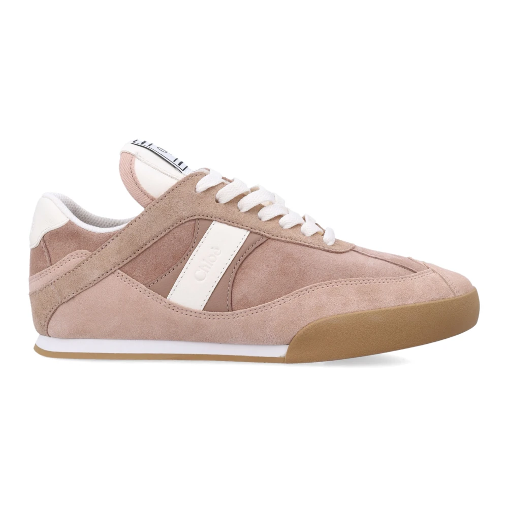 Chloé Pink Sneakers, Female, 4 Uk, Kick Sneaker