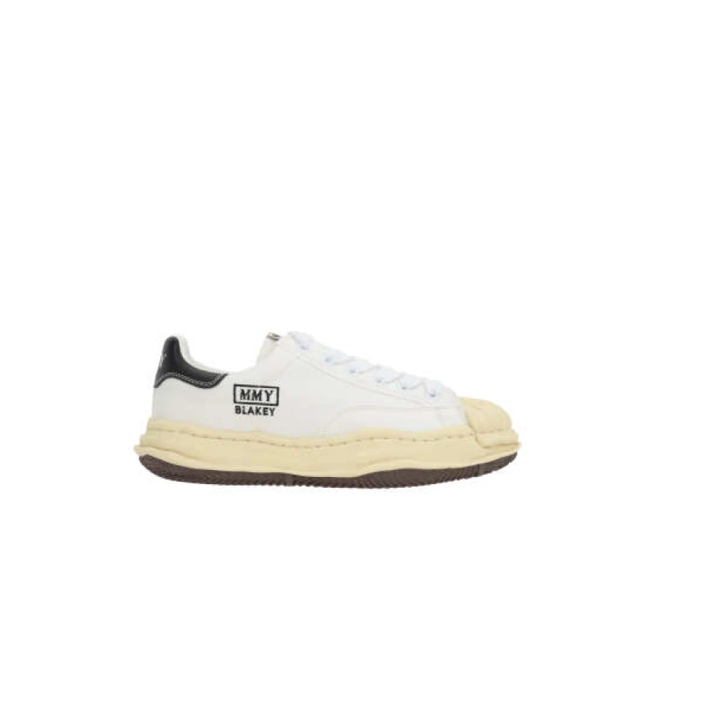 Mihara Yasuhiro Witte Canvas Lage Sneakers Heren Schoenen