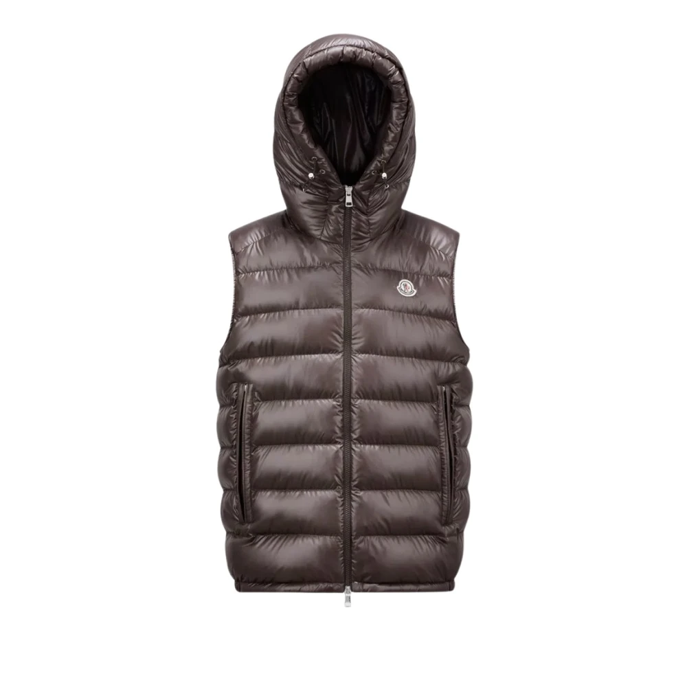 Moncler Bruine Barant donsvest Buitenkleding Brown Heren