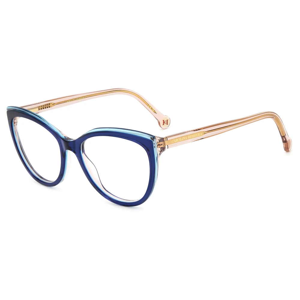 Carolina Herrera Blauw Optisch Frame Stijlvol en veelzijdig Blue Dames