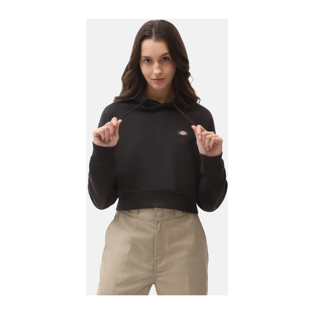 Dickies Stijlvolle Sweatshirt voor een Trendy Look Black Dames