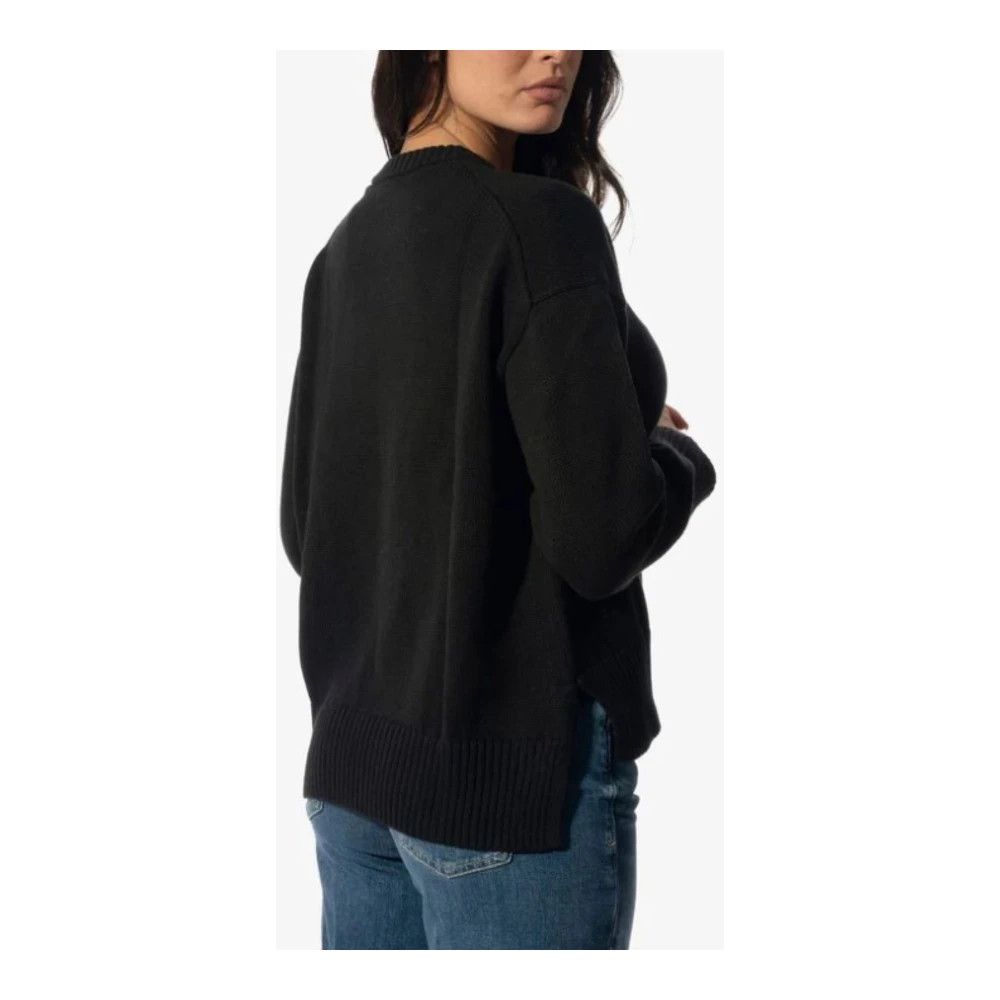 Guess Dames Trui Logo Black Dames