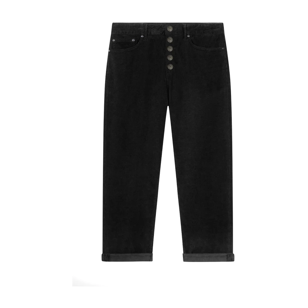 Dondup Donna Nero - Jeans Crop - Jeans - W24