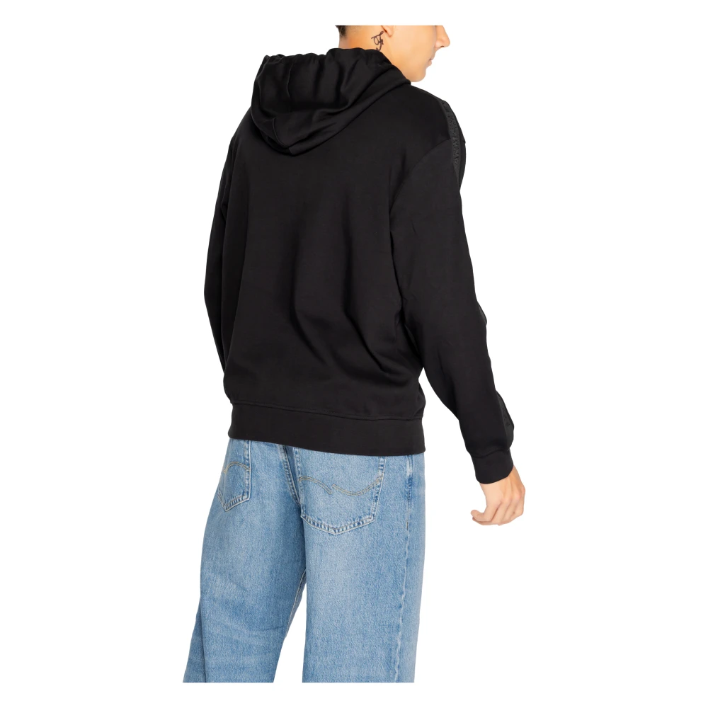 Armani Exchange Heren Sweatshirt Herfst Winter Collectie Black Heren