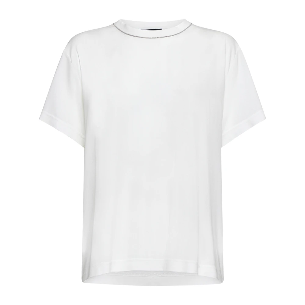 Fabiana Filippi Witte T-shirts en Polos White Dames