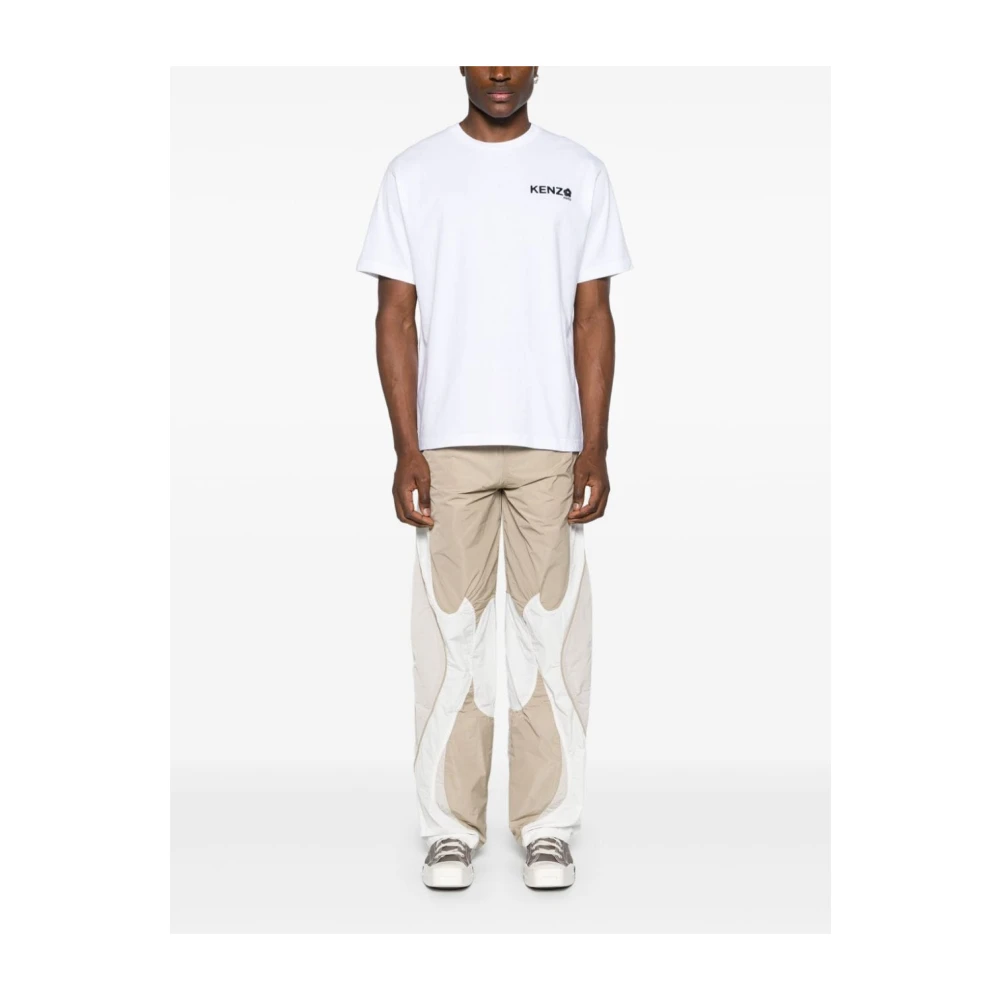 Kenzo Witte T-shirts en Polos met Bloemmotief White Heren