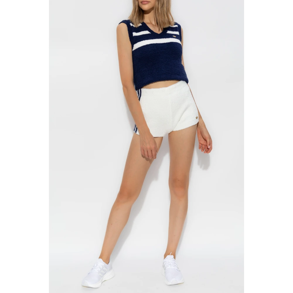 adidas Originals Logo shorts White Dames