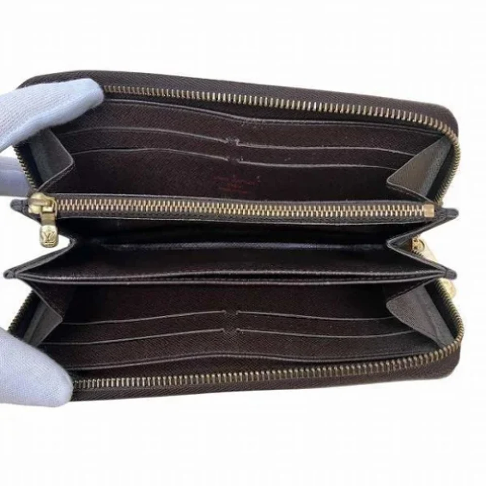 Louis Vuitton Vintage Pre-owned Canvas wallets Brown Dames