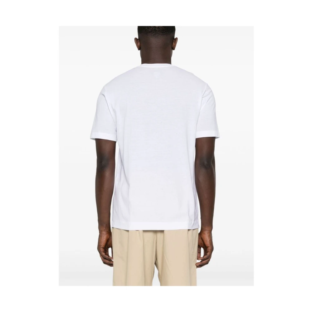 Mazzarelli T-Shirts White Heren