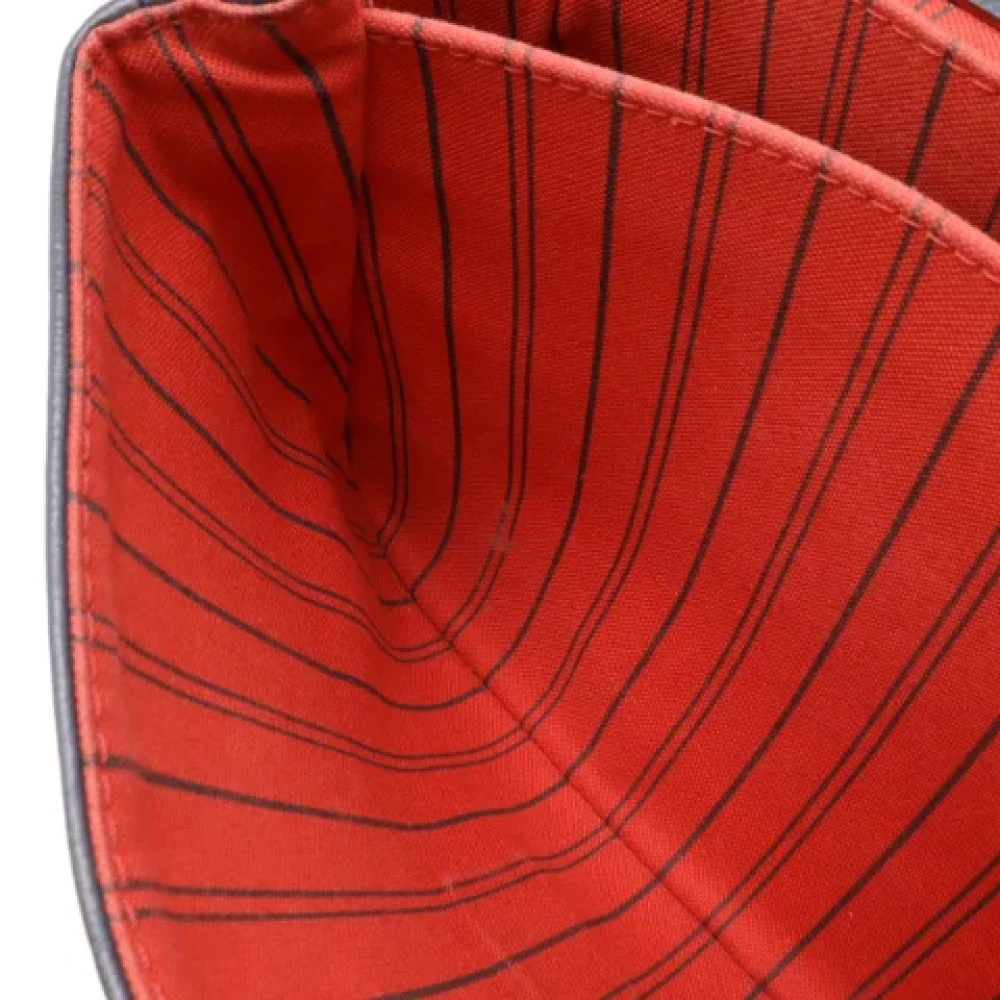 Louis Vuitton Vintage Pre-owned Leather handbags Red Dames