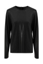 black-long-sleeve-round-neck-shirt