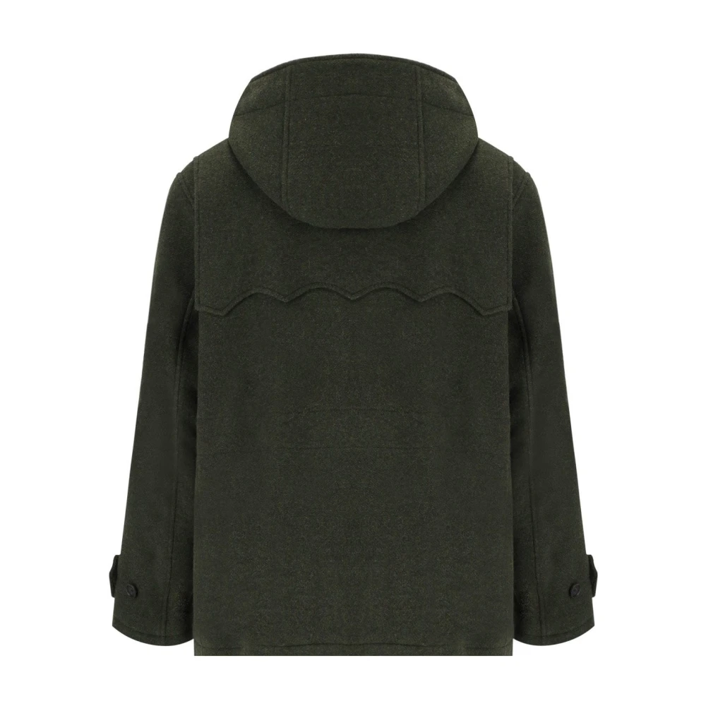 Baracuta Groene wollen duffeljas Green Heren